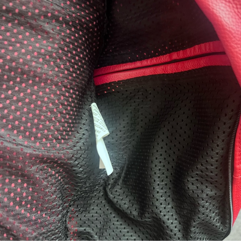 Red Leather Jacket - Picture 3 of 12